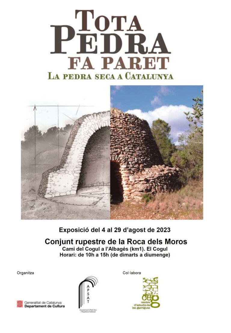 "Tota pedra fa paret"