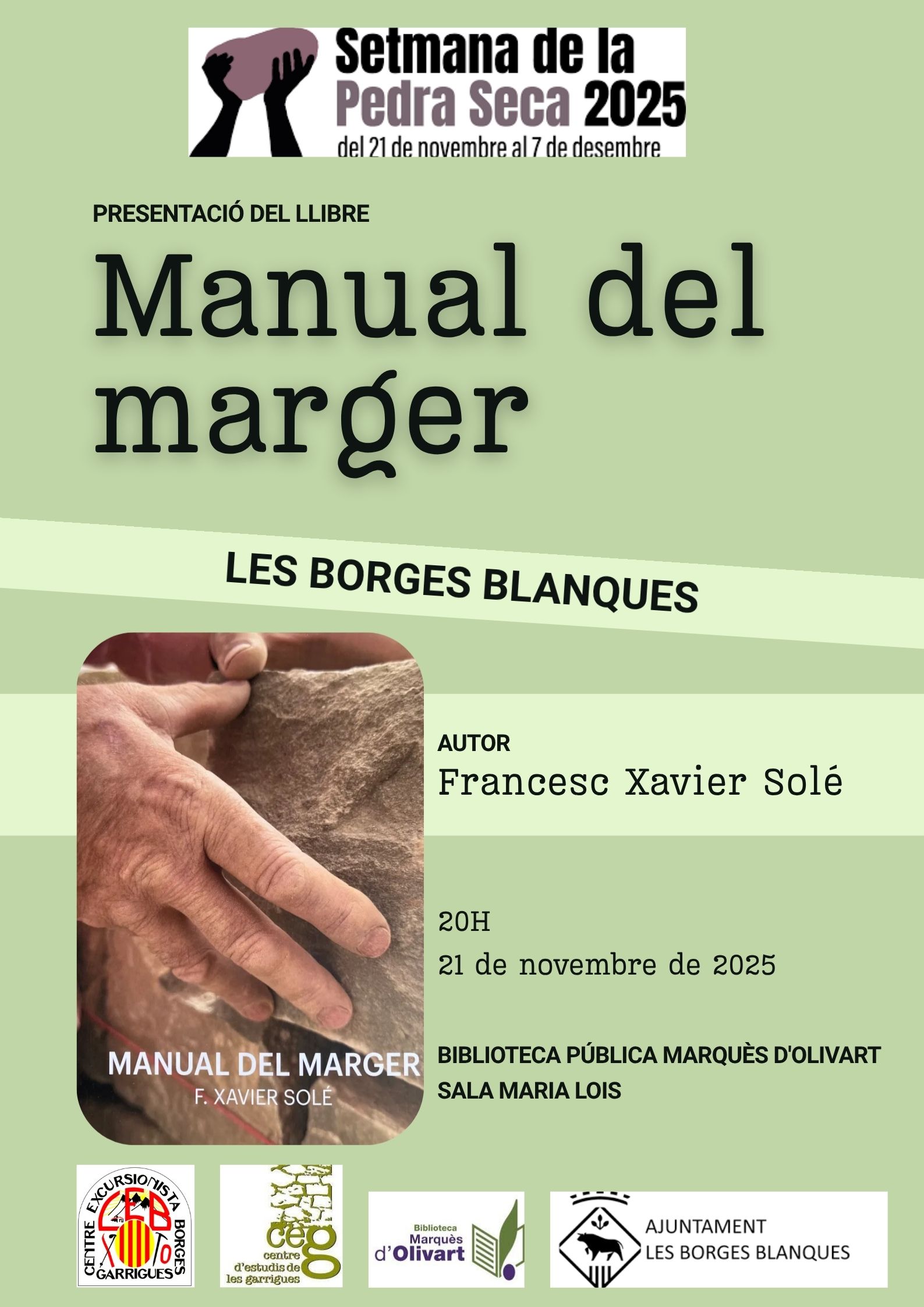Presentació llibre "Manual del marger"